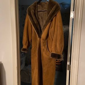 Shearling coat